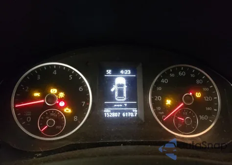 2012 Volkswagen Tiguan S из США, поврежденный, VIN WVGAV7AX7CW519411